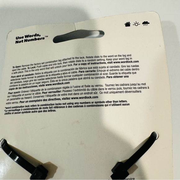 Wordlock CL-650-PC Pink Camo 8mm x 5' FT Combination Cable Lock - Picture 8 of 9